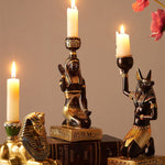 Gamle Egyptiske Lysestaker