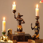Gamle Egyptiske Lysestaker