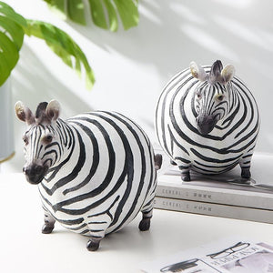 Modern Art Zebra Statue