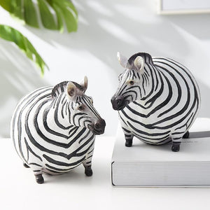 Modern Art Zebra Statue