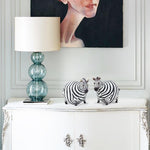 Modern Art Zebra Statue