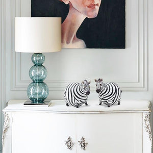 Modern Art Zebra Statue