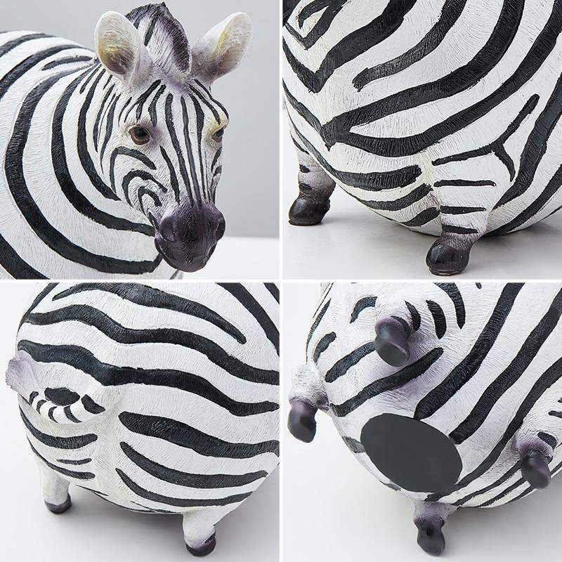 Modern Art Zebra Statue